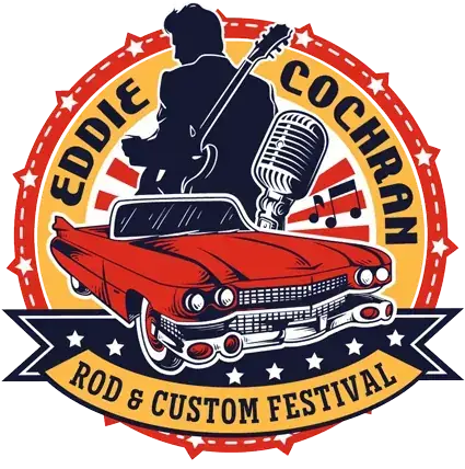 Eddie Cochran Rod & Custom Festival logo