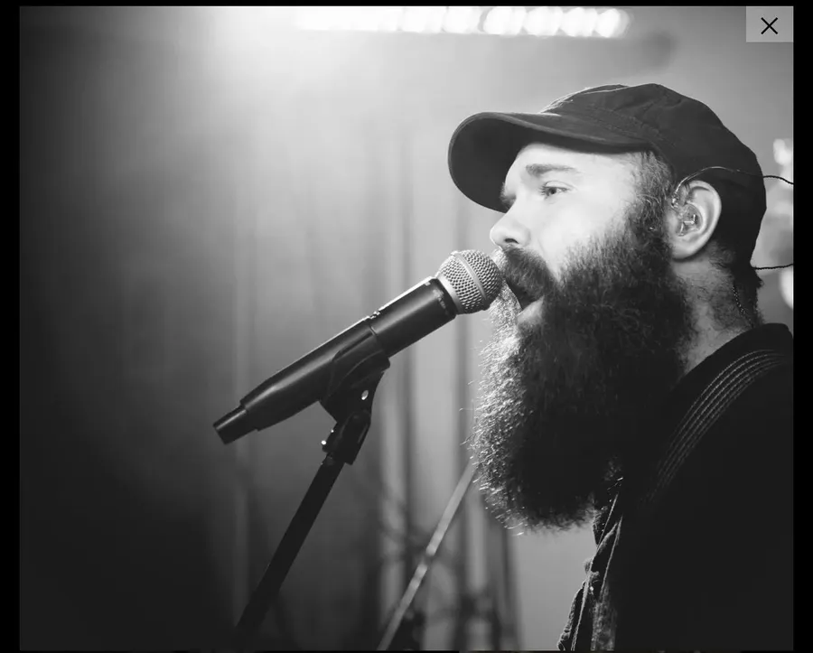 In the Fields performing live
