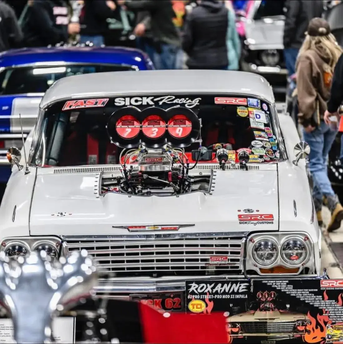 SRC Pro Street car — 62 Pro Street/Pro Mod SS Impala "Roxanne"