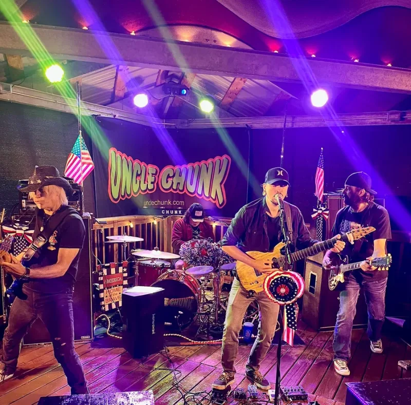 Uncle Chunk performing live